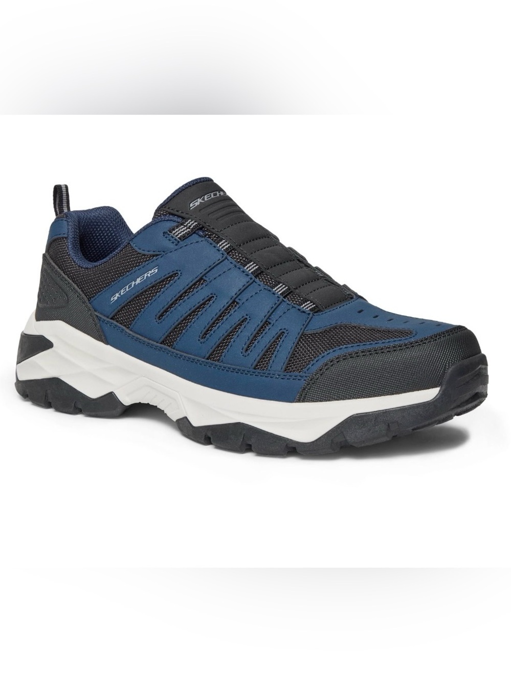 Skechers Men’s Brenn Slip-on Athletic Sneakers